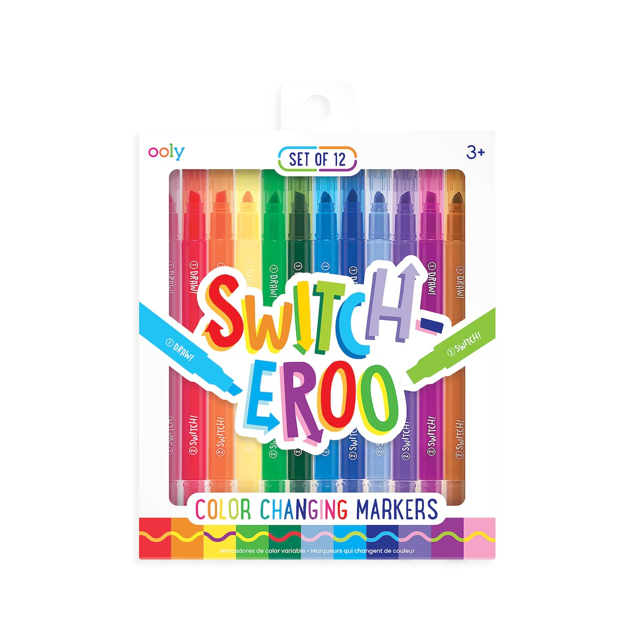 OOLY Switch-eroo! Color-Changing Markers 2.0 Set